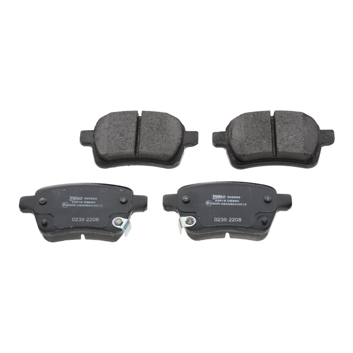 Placute frana VALEO 302599